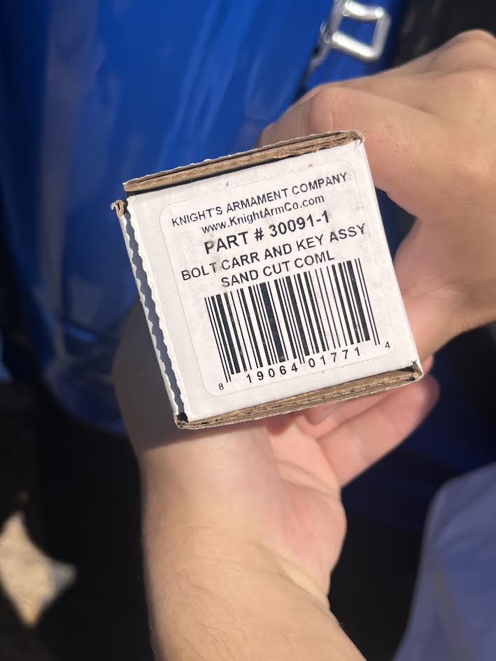 Bold Carr and Key Assy Sand Cut Coml